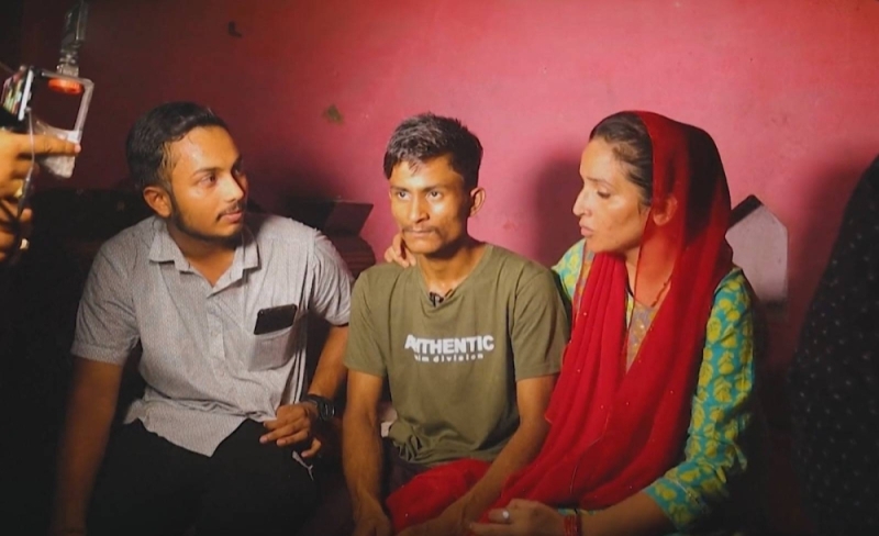 شاهد: المرأة الباكستانية التي اعتنقت الهندوسية تروي تفاصيل هروبها للقاء عشيقها الهندي  و كيف تعرفت عليه وسر حبها له