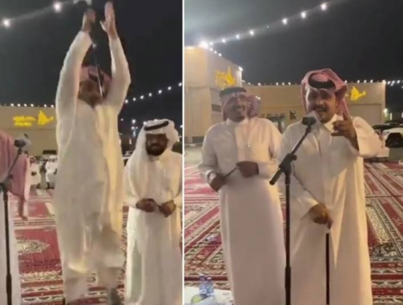 بالفيديو|| حركة كريستيانو رونالدو تخترق الأعراس الشعبية السعودية