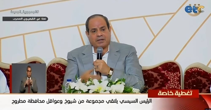 "احنا مبنخبيش عليكم حاجة".. شاهد:  السيسي يكشف سبب انقطاع الكهرباء في مصر خلال الفترة الماضية