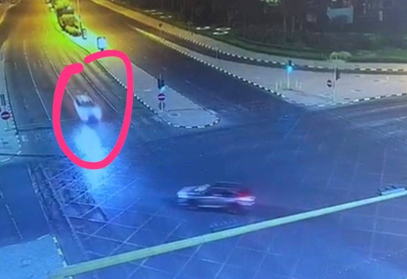 "سرعة جنونية ".. شاهد: أول فيديو لحادث مشهورة سناب الكويتية " فاطمة المؤمن"