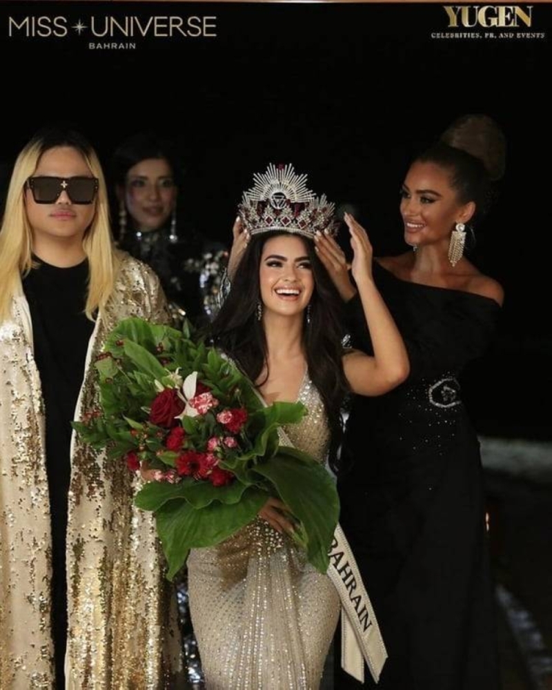 بالصور: فوز لجين يعقوب بلقب ملكة جمال البحرين 2023