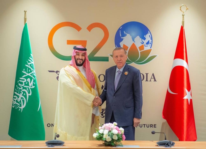 بالفيديو.. ولي العهد يجتمع مع الرئيس التركي "أردوغان" على هامش انعقاد قمة العشرين
