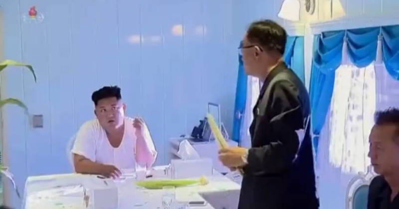 شاهد.. لقطات من داخل قطار زعيم كوريا الشمالية أثناء توجهه إلى روسيا