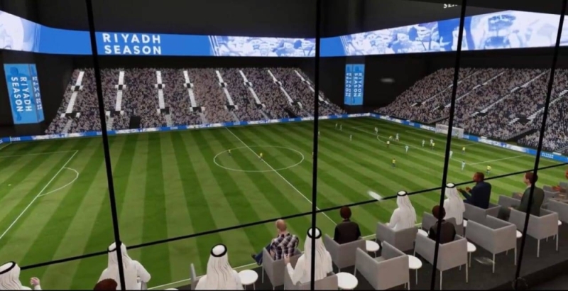 شاهد.. التصميم النهائي لملعب "بوليفارد هول" في الرياض.. والكشف عن مساحته الإجمالية