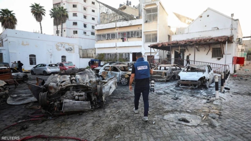 أول تعليق من المخابرات الفرنسية بشأن  مصدر الانفجار الذي وقع في  مستشفى المعمداني في غزة