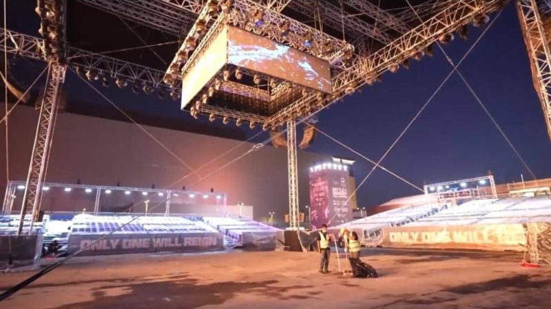 شاهد : آخر التطورات في ملعب الهلال "المملكة أرينا" في الرياض