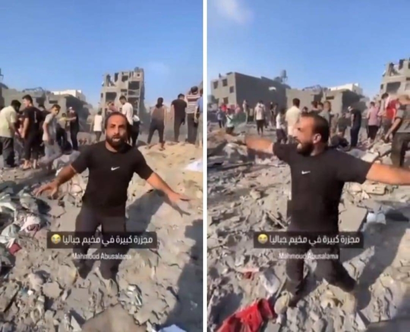 الطيران الإسرائيلي يقصف مخيم جباليا في غزة ومقتل وإصابة أكثر من 400 فلسطيني- فيديو