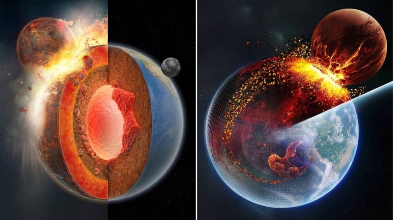 علماء يحسمون الجدل ويكشفون كيف تشكل القمر بجانب الأرض قبل 4.5 مليار سنة