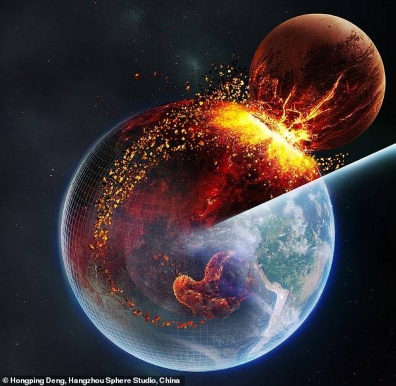 علماء يحسمون الجدل ويكشفون كيف تشكل القمر بجانب الأرض قبل 4.5 مليار سنة