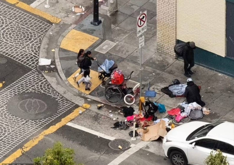 أمريكا من الداخل…شاهد: انتشار المشردين والمدمنين في شوارع سان فرانسيسكو