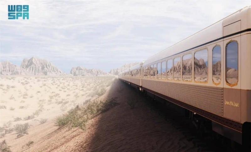 الأول من نوعه بالشرق الأوسط.. تفاصيل إطلاق قطار "حلم الصحراء" بالمملكة  والكشف عن موعد تشغيله ومساره