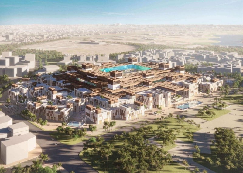 "يشمل مرسى لليخوت وملعب  يتسع لأكثر من 45 ألف مقعد" … تفاصيل انطلاق الأعمال الإنشائية لمشروع وسط جدة-صور