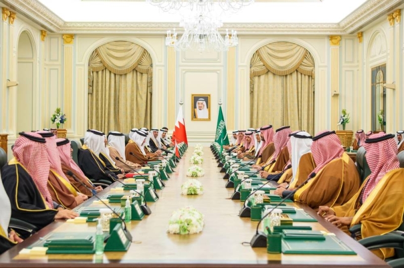بالصور: ولي العهد‬⁩ الأمير محمد بن سلمان وولي عهد البحرين يترأسان الاجتماع الثالث لمجلس التنسيق السعودي البحريني في الرياض