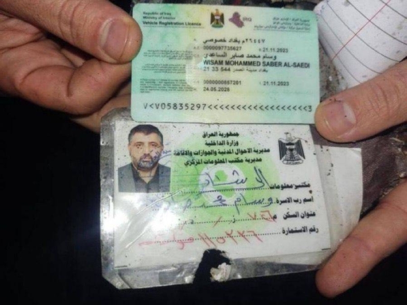 شاهد.. أول صورتين للقياديين في كتائب حزب الله العراقي اللذين تم اغتيالهما بقصف طائرة مسيرة ببغداد