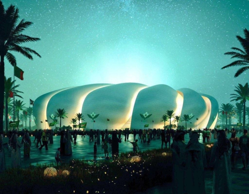 ‏شاهد.. صور من تصميم استاد الدمام استعداد  لاستضافة كأس آسيا 2027 والكشف عن تكلفته