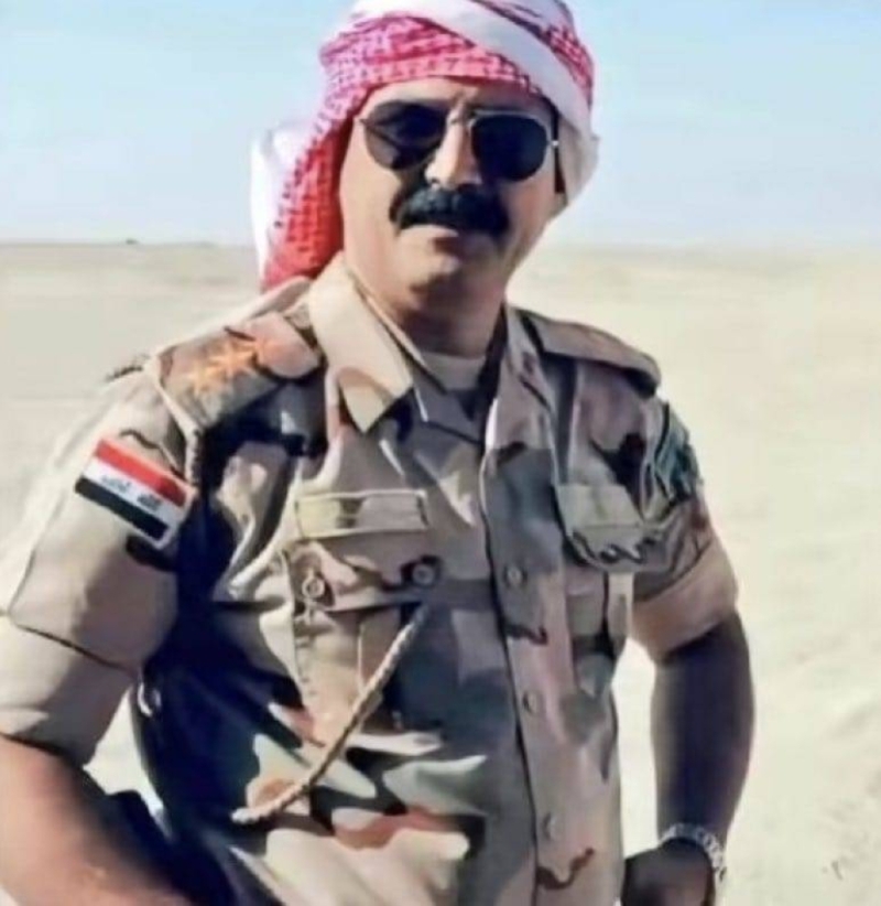 ضابط عراقي يشبه صدام حسين  ينشر صورته على الفيسبوك.. وبعد ساعات كانت المفاجأة