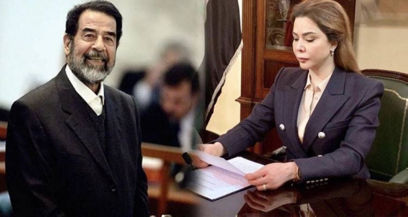 "تعذيب ورؤيا غريبة ولحظة بكى فيها".. رغد صدام حسين تنشر لأول مرة مذكرات كتبها والدها بخط يده وهو في السجن