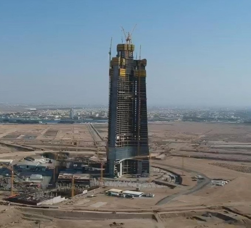 شركة جدة الاقتصادية تعلن قرب استئناف الأعمال في مشروع ⁧‫برج جدة‬⁩ وتحدد موعد الانتهاء منه