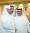 الشيخ حمد جابر العلي مع السفير البحريني
