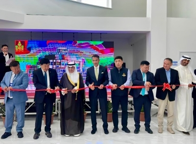 افتتاح مشروع تطوير وتوسعة مطار أندورخان في منغوليا
