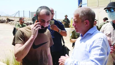 أبوحسين يعود إلى إسرائيل