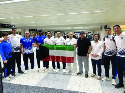 وفد منتخب الإسكواش