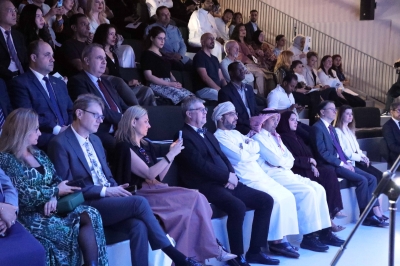 سفير التشيك في مقدم الحضور خلال الحفل