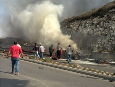 إستهداف إسرائيلي لسيارة في بلدة كفردجال