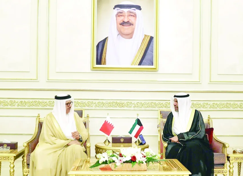 الكويت والبحرين: تعزيز التعاون والتنسيق لترسيخ دعائم الأمن في المنطقة
