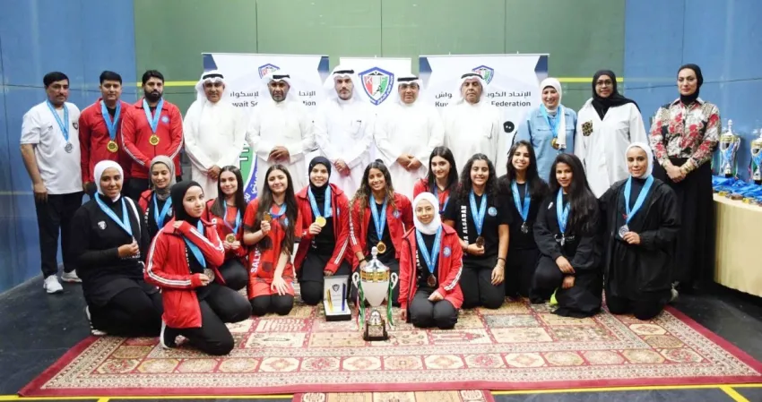 'سكواش سلوى' بطلاً لكأس الاتحاد