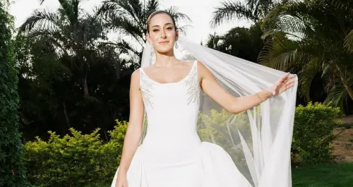 أمينة خليل... خطفت الأنظار بأناقتها وزفافها في اليونان