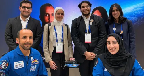 طلبة 'الهندسة والبترول' يعرضون مشروعهم “K-SATR” في مؤتمر الملاحة الفضائية 2 طلبة 'الهندسة والبترول' يعرضون مشروعهم “K-SATR” في مؤتمر الملاحة الفضائية