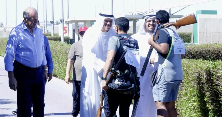 الحمود وروسي والعتيبي تفقدوا 'ميادين الرماية'