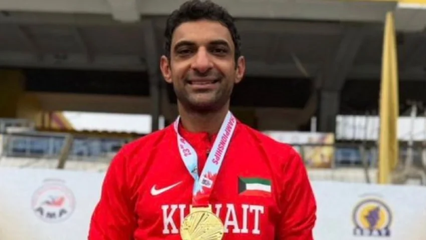 الحداد يحرز ذهبية 'آسيوية الوثب'