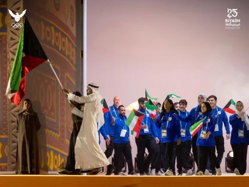 رئيس اللجنة الأولمبية الكويتية يهنئ السعودية بافتتاح دورة ألعاب التضامن الإسلامي السادسة في الرياض