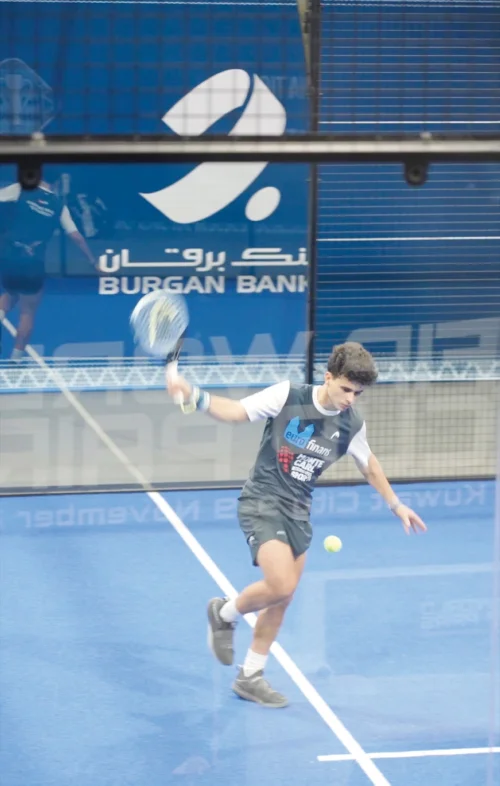 'برقان' يشارك الجماهير الأجواء الحماسية لبطولة كأس العالم للبادل الزوجي 2025