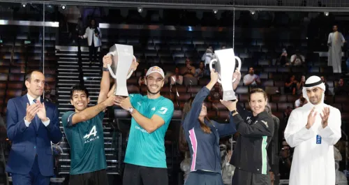 'برقان' يختتم رعايته البلاتينية لبطولة العالم للبادل الزوجي 2025
