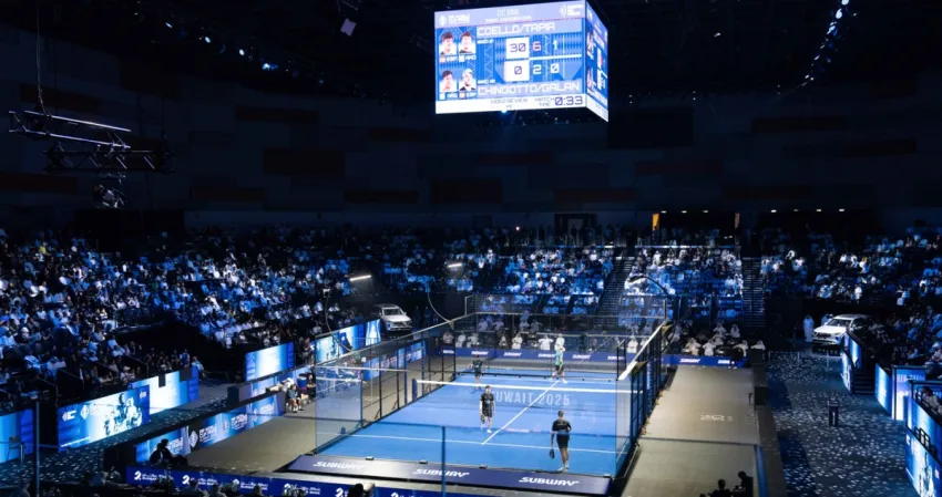 'برقان' يختتم رعايته البلاتينية لبطولة العالم للبادل الزوجي 2025