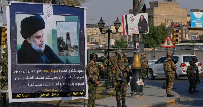 النتائج الأولية ترشح ائتلاف السوداني لفوز كبير في انتخابات العراق 2 ZHM146