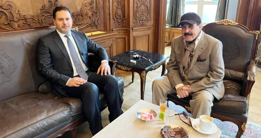 الجارالله زار السفير الشاهين شاكراً له اهتمامه 2 الجارالله زار السفير الشاهين شاكراً له اهتمامه