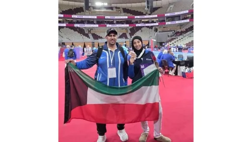 برونزيتان للكويت في منافسات بطولة قطر الدولية للتايكوندو