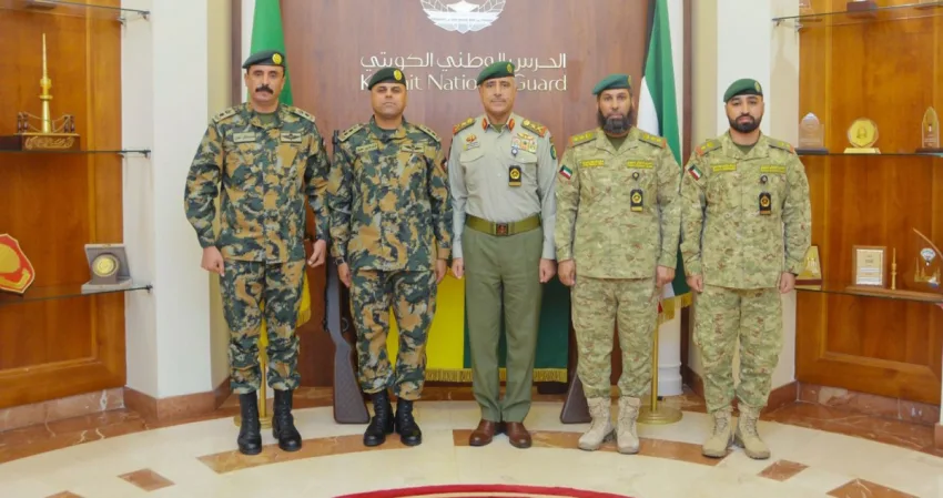 وكيل الحرس الوطني يستقبل وفد القوات المسلحة الأردنية 2 وكيل الحرس الوطني يستقبل وفد القوات المسلحة الأردنية