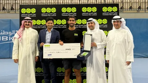 عبدالحميد مبارك يتوَّج بلقب بطولة 'التمدين برو' للتنس… وبدر القحطاني وصيفاً