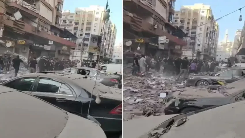 غارة اسرائيلية على الضاحية الجنوبية في بيروت تستهدف 'قائداً بارزاًً' بـ'حزب الله'