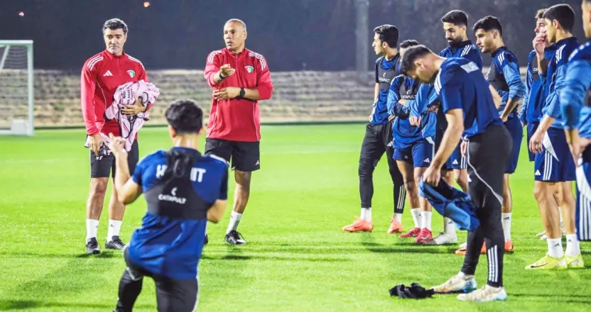 الأزرق عاود تدريباته مكتمل العدد