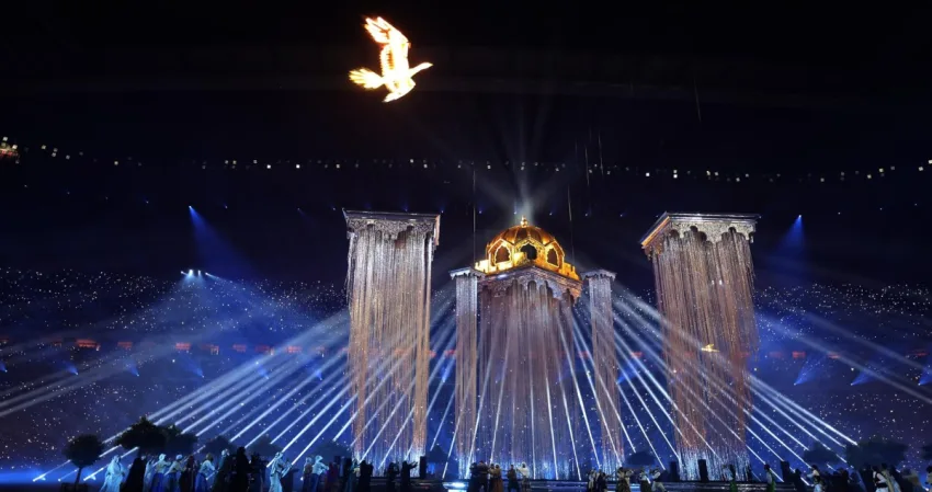 'البيت'... جمع العرب في افتتاح باهر 2 'البيت'... جمع العرب في افتتاح باهر