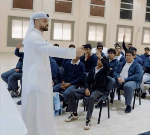 'الوطني' ينظم جلسة توعية لطلاب مدرسة أحمد العدواني للاحتيال الإلكتروني 2 'الوطني' ينظم جلسة توعية لطلاب مدرسة أحمد العدواني للاحتيال الإلكتروني