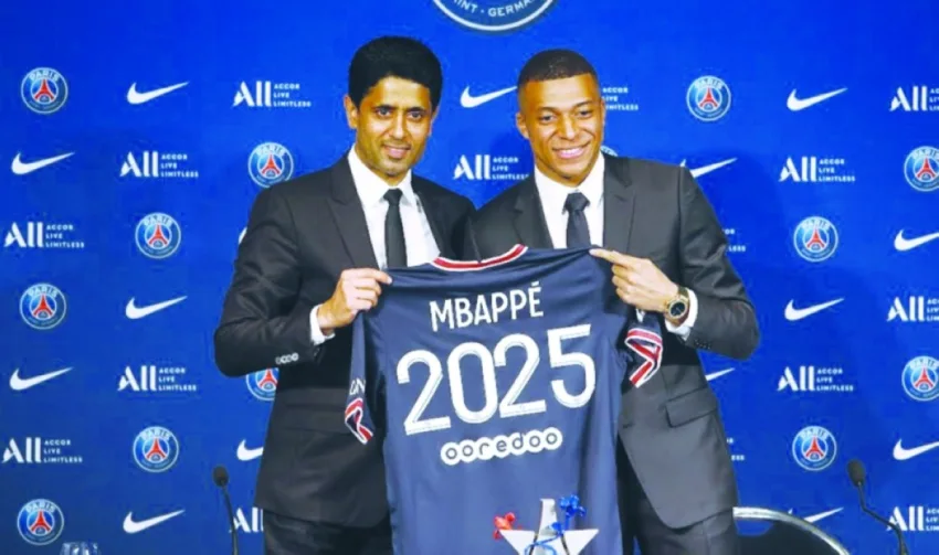 باريس سان جيرمان مُلزم بدفع 60 مليون يورو لمبابي