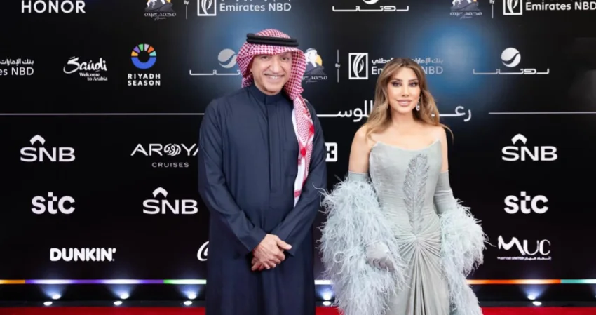 نجوى كرم وآدم قدما ليلة حب لبنانية في الرياض