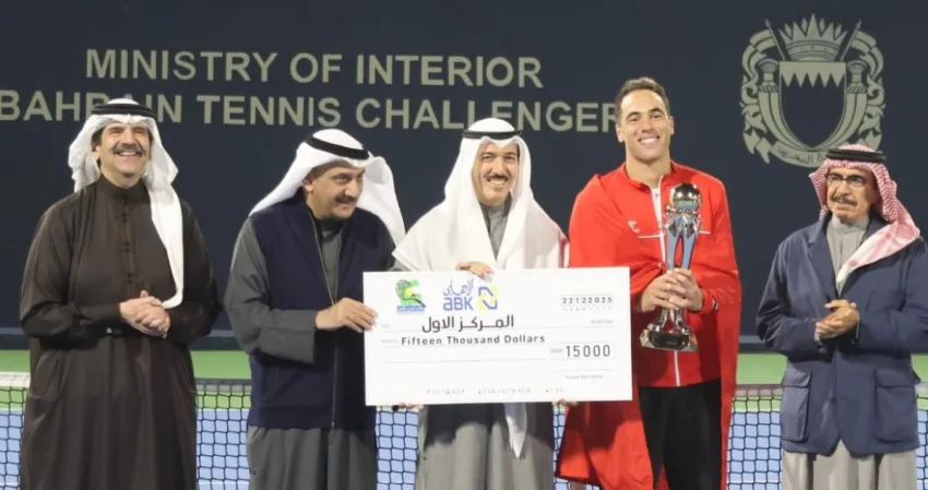 الجابر: نجاح كبير لـ'تنس النخبة'